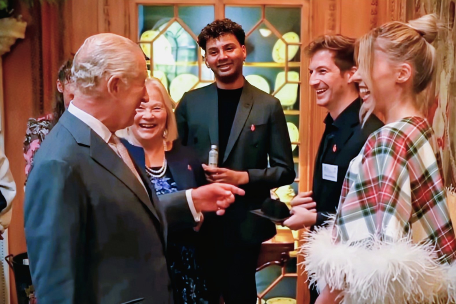 Will Campion meets HM The King